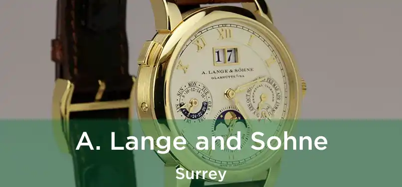  A. Lange and Sohne Surrey